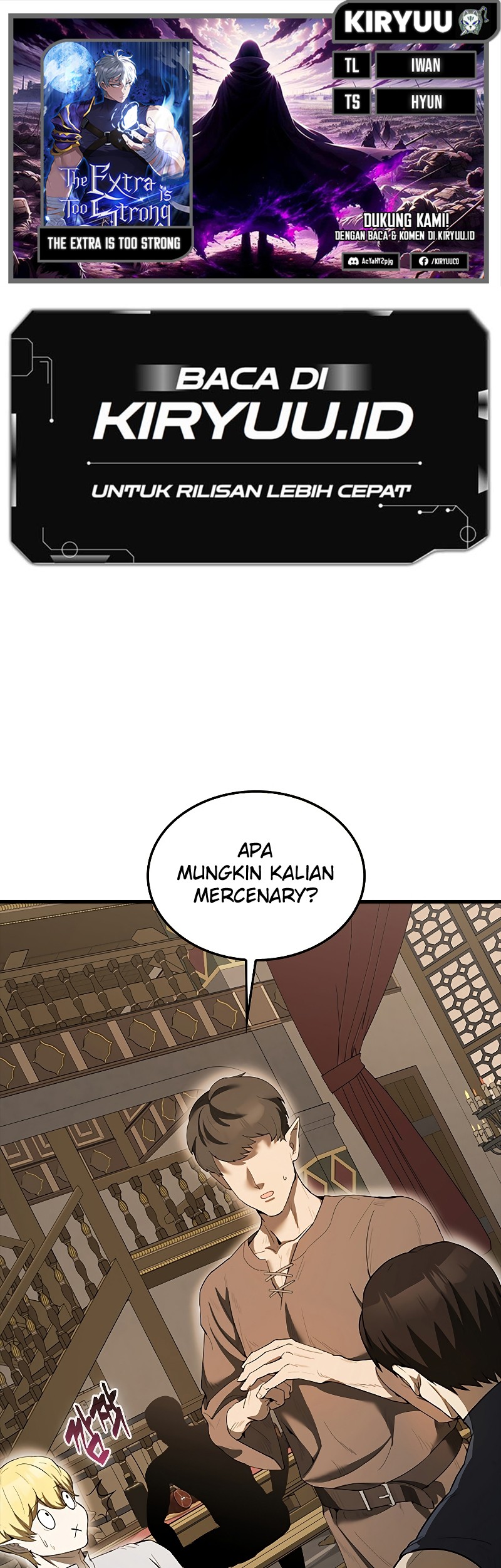 The Extra is Too Strong chapter 37 halaman 1