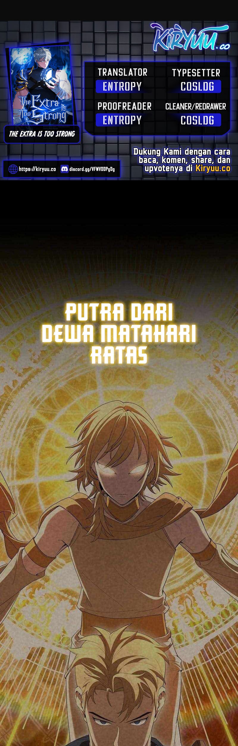 The Extra is Too Strong Bab 67 halaman 1