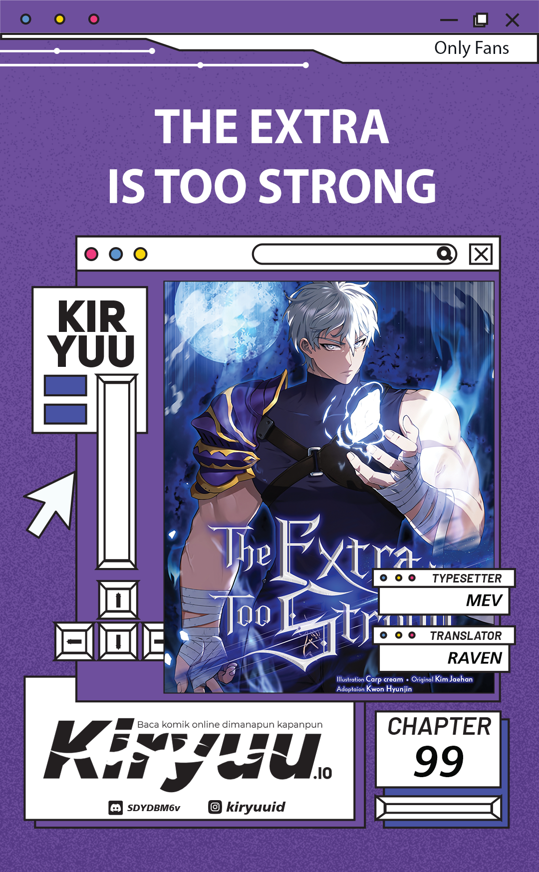 The Extra is Too Strong chapter 99 halaman 1