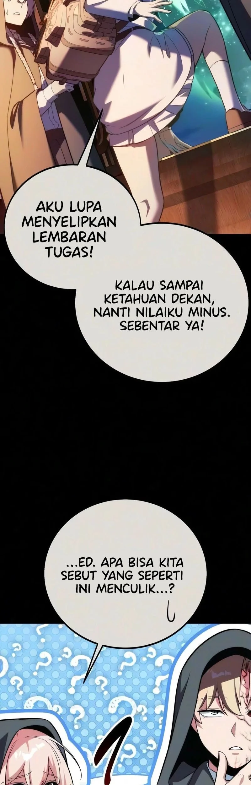The Extra’s Academy Survival Guide Bab 111 halaman 44