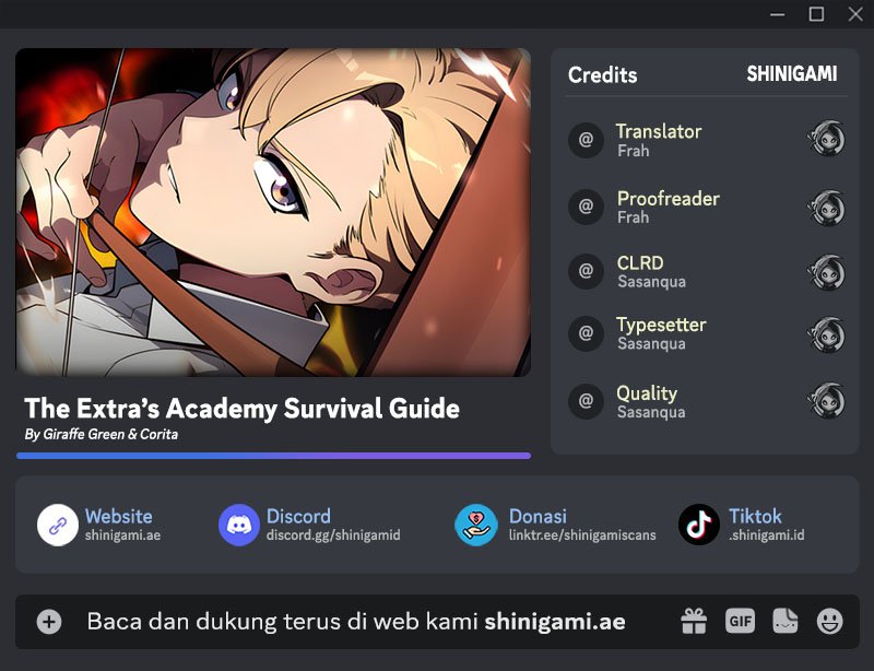 The Extra’s Academy Survival Guide Bab 39 halaman 1