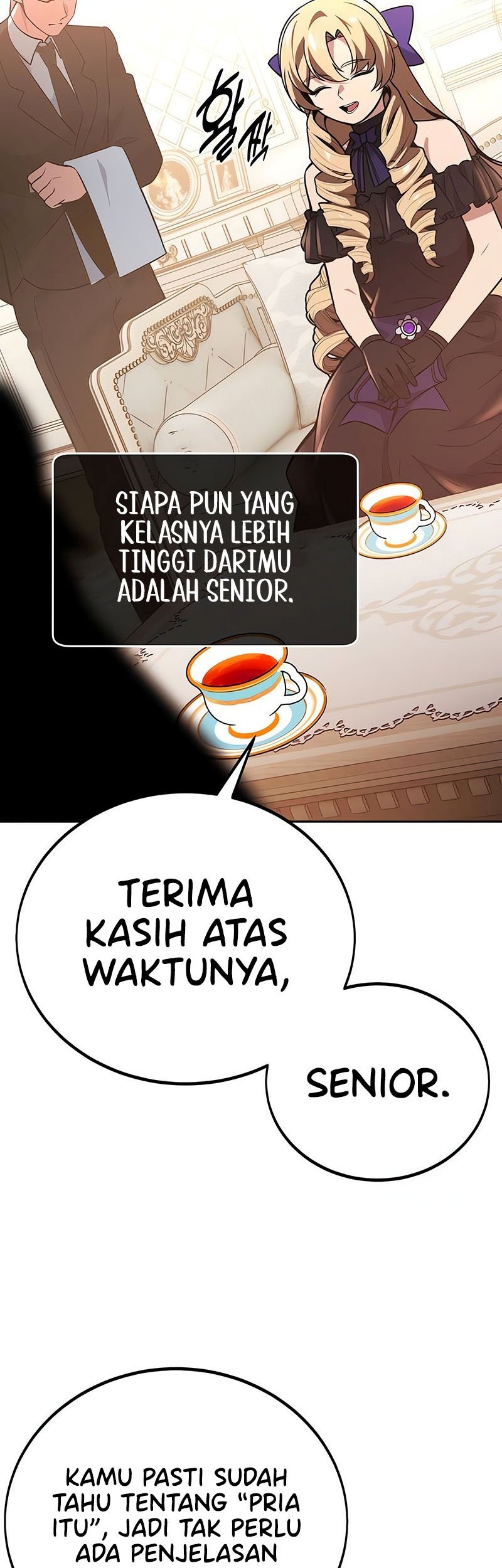 The Extra’s Academy Survival Guide Bab 39 halaman 71