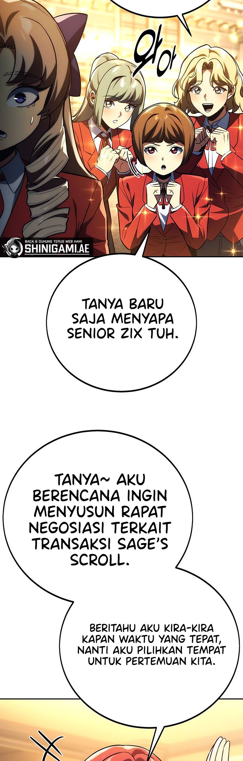 The Extra’s Academy Survival Guide Bab 51 halaman 48