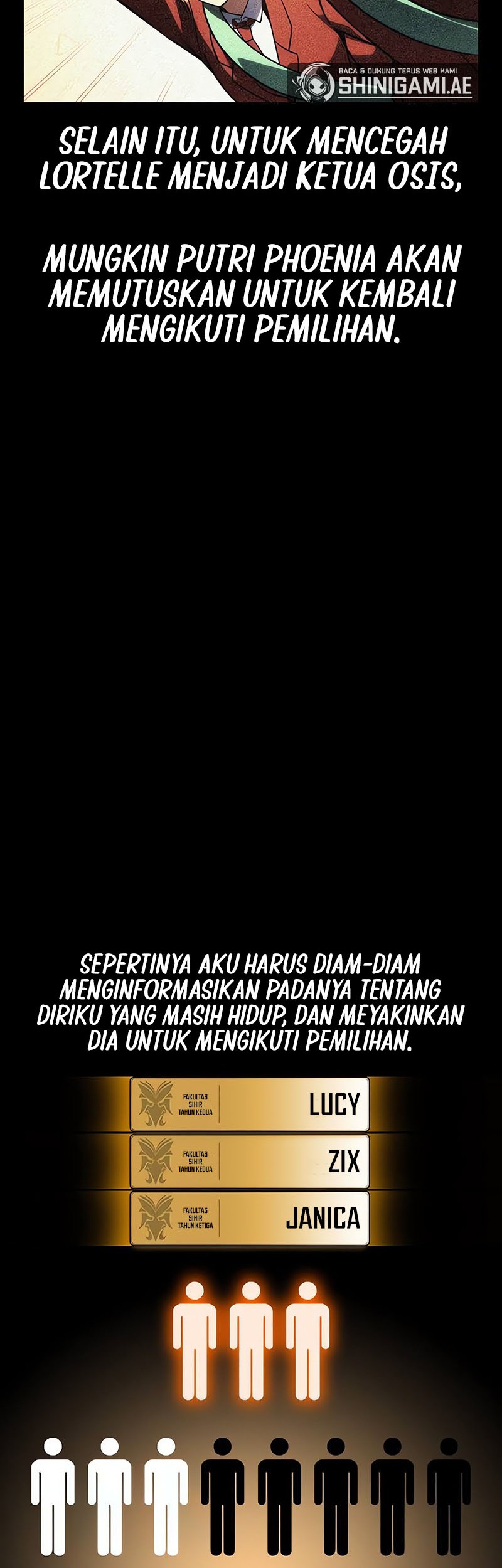 The Extra’s Academy Survival Guide Bab 61 halaman 83