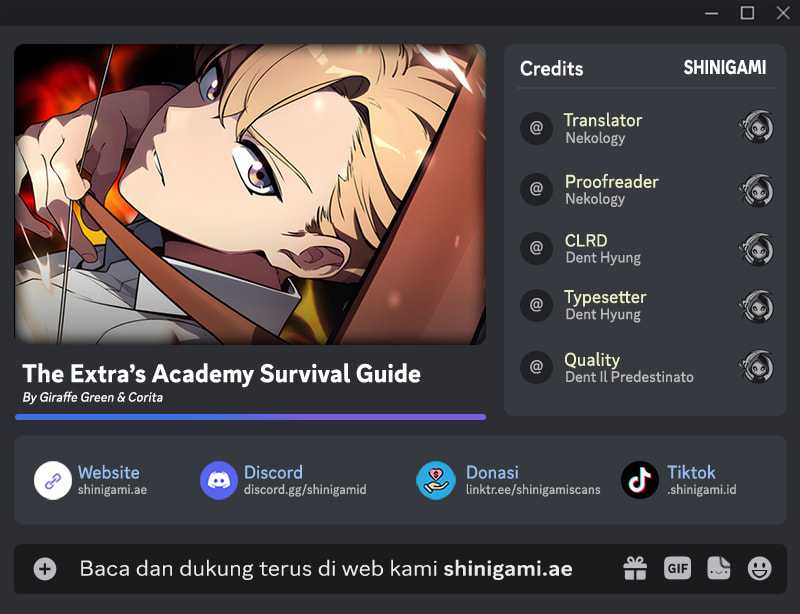 The Extra’s Academy Survival Guide Bab 75 halaman 1