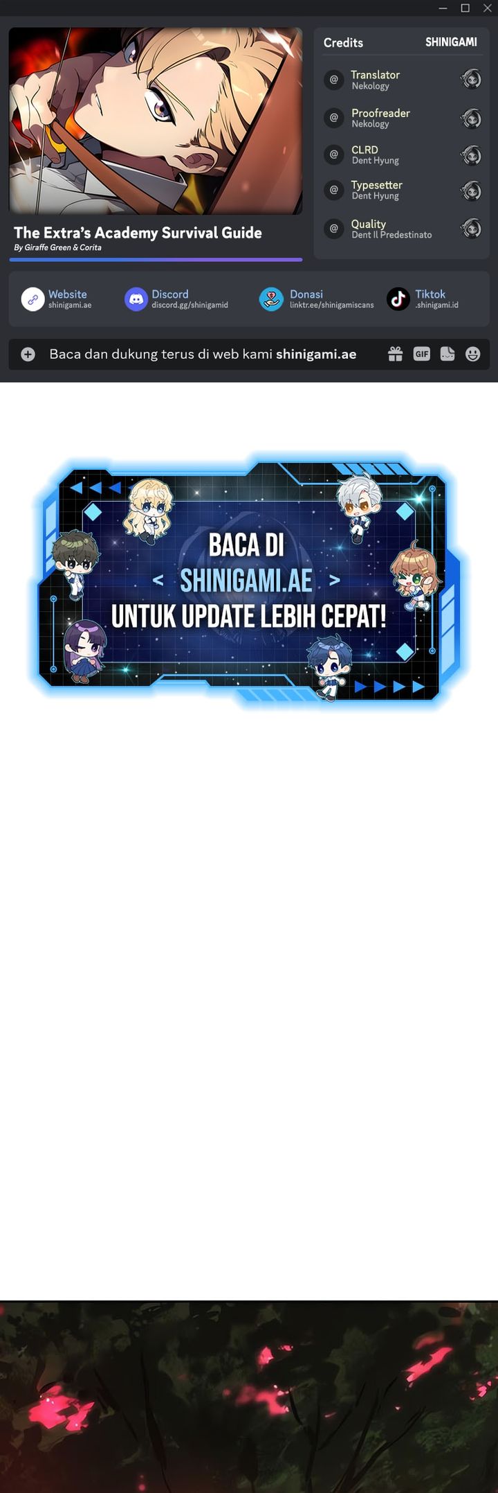 The Extra’s Academy Survival Guide Bab 78 halaman 1