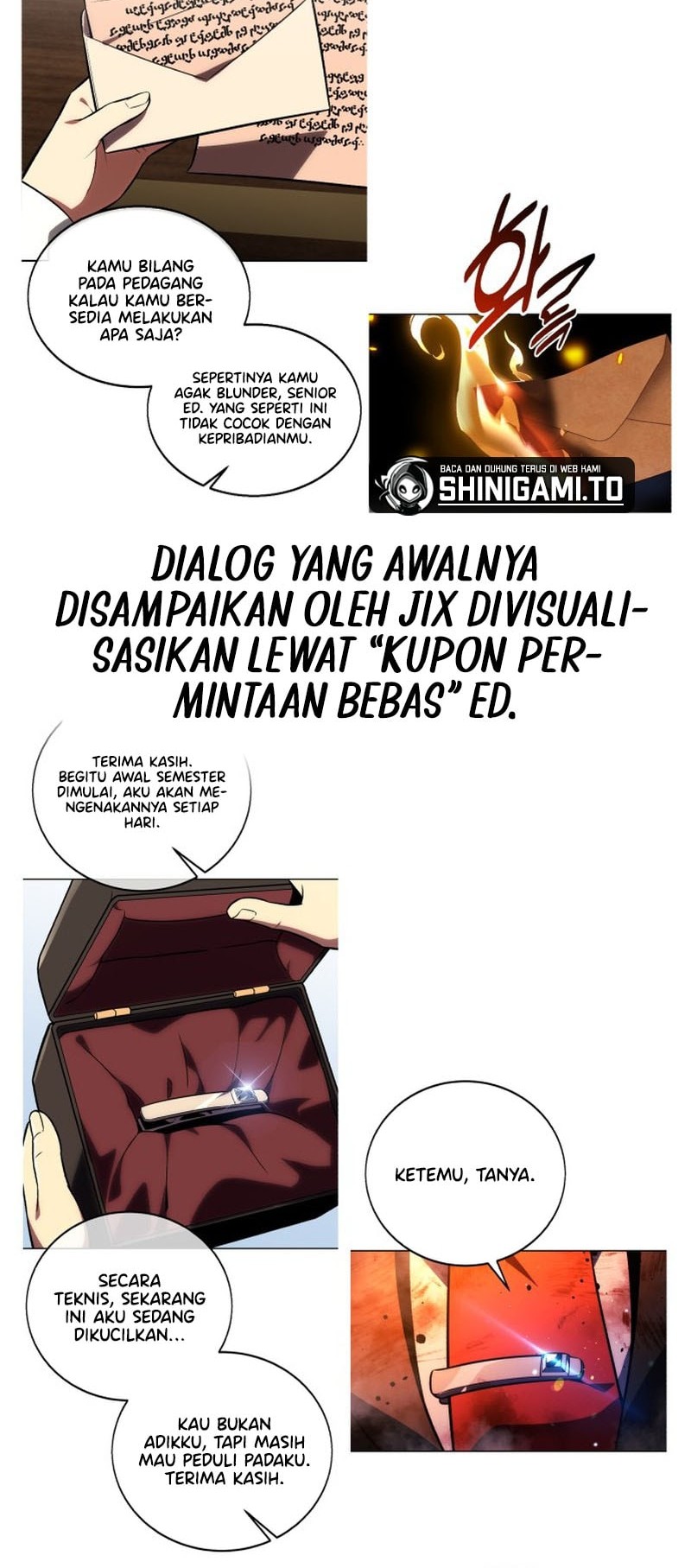 The Extra’s Academy Survival Guide Bab 82.5 halaman 38