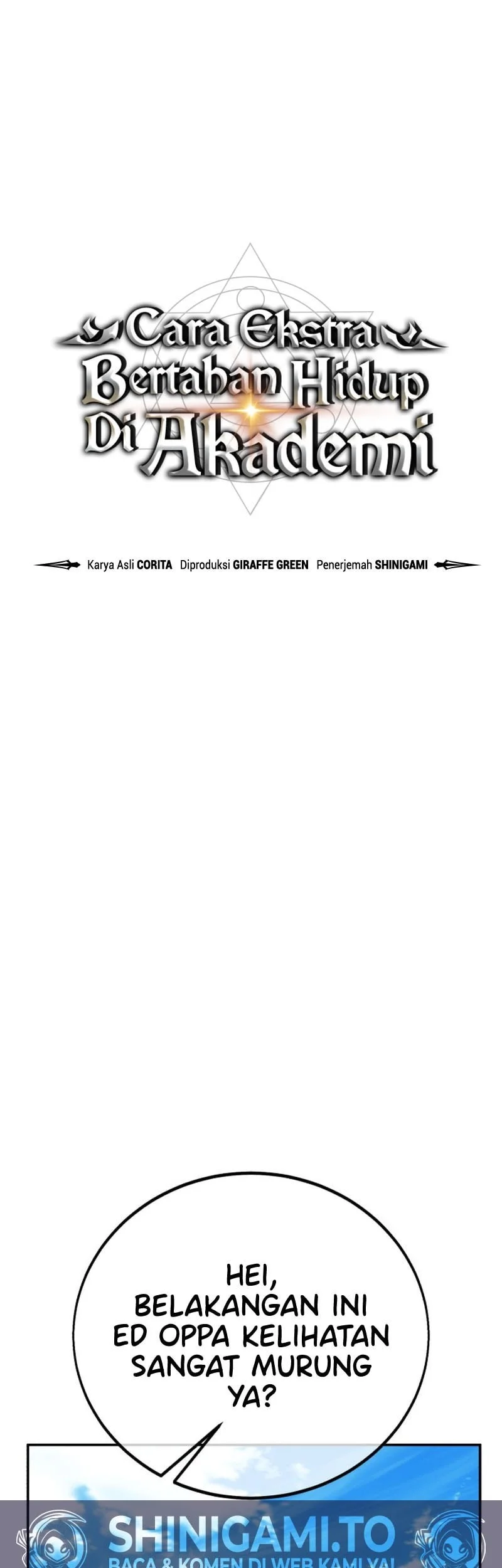 The Extra’s Academy Survival Guide Bab 83 halaman 26