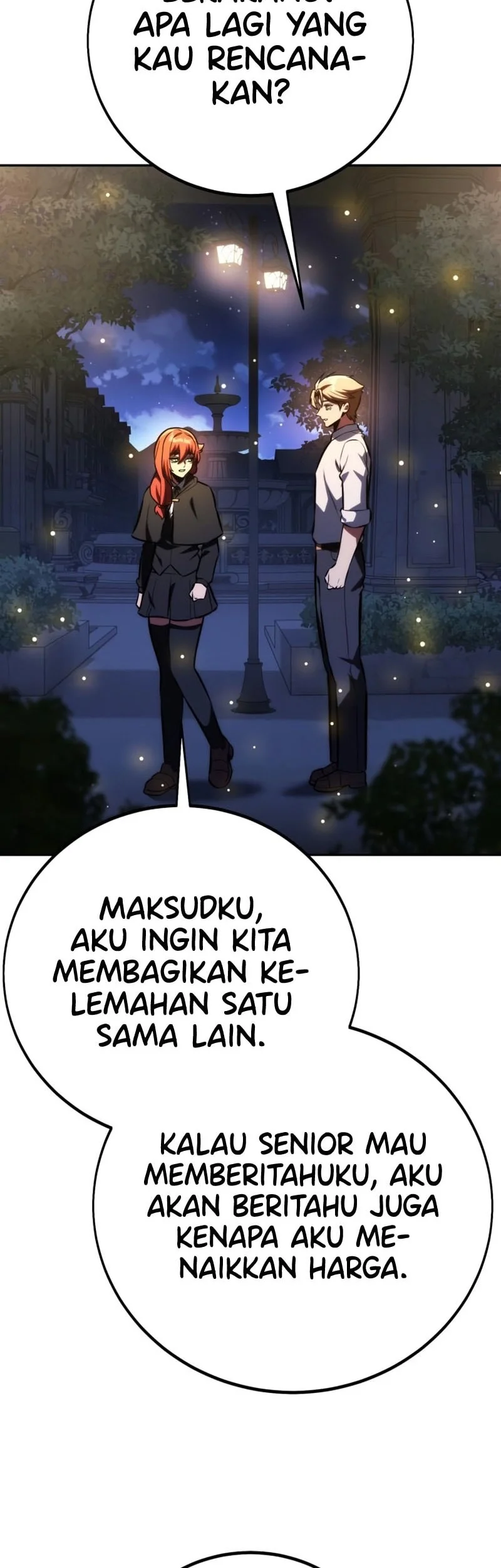 The Extra’s Academy Survival Guide Bab 84 halaman 85