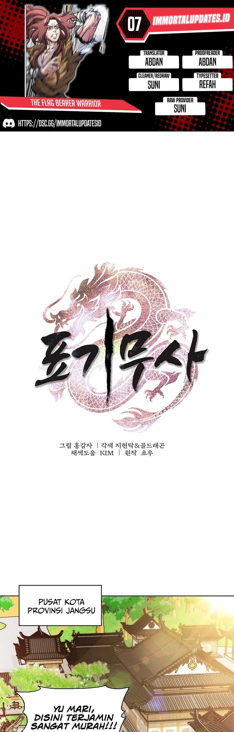 The Flag Bearer Warrior chapter 07 halaman 1