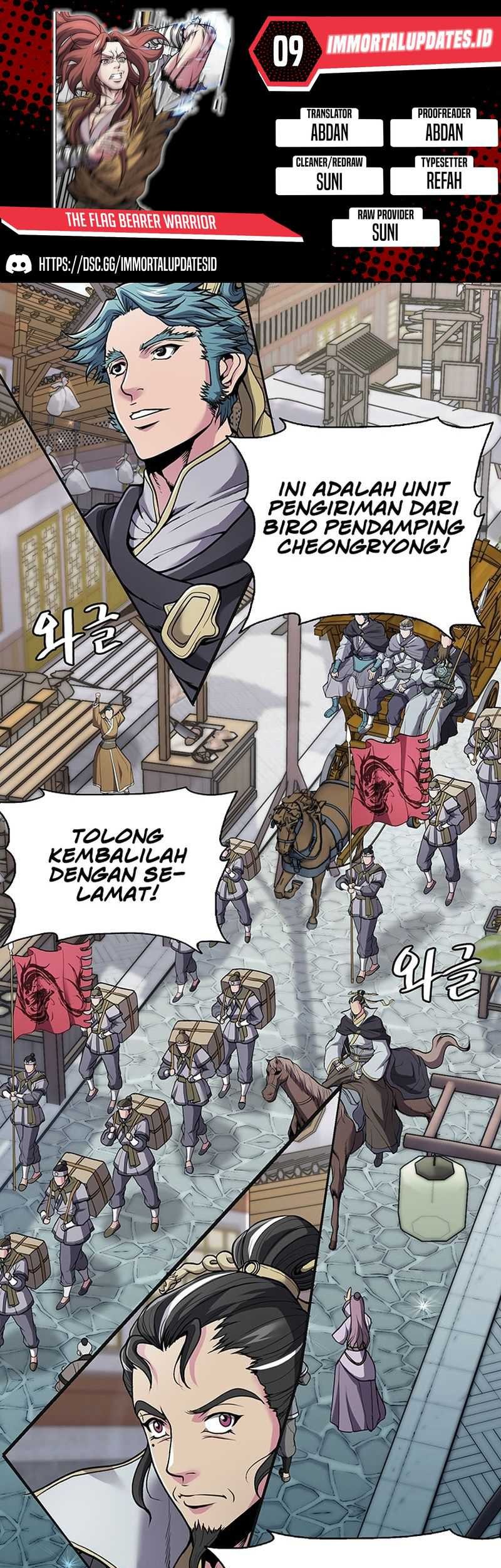 The Flag Bearer Warrior chapter 09 halaman 1