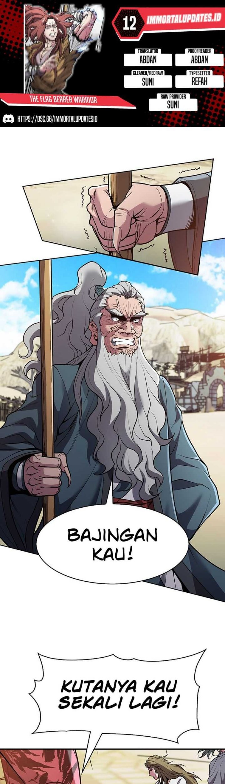 The Flag Bearer Warrior chapter 12 halaman 1