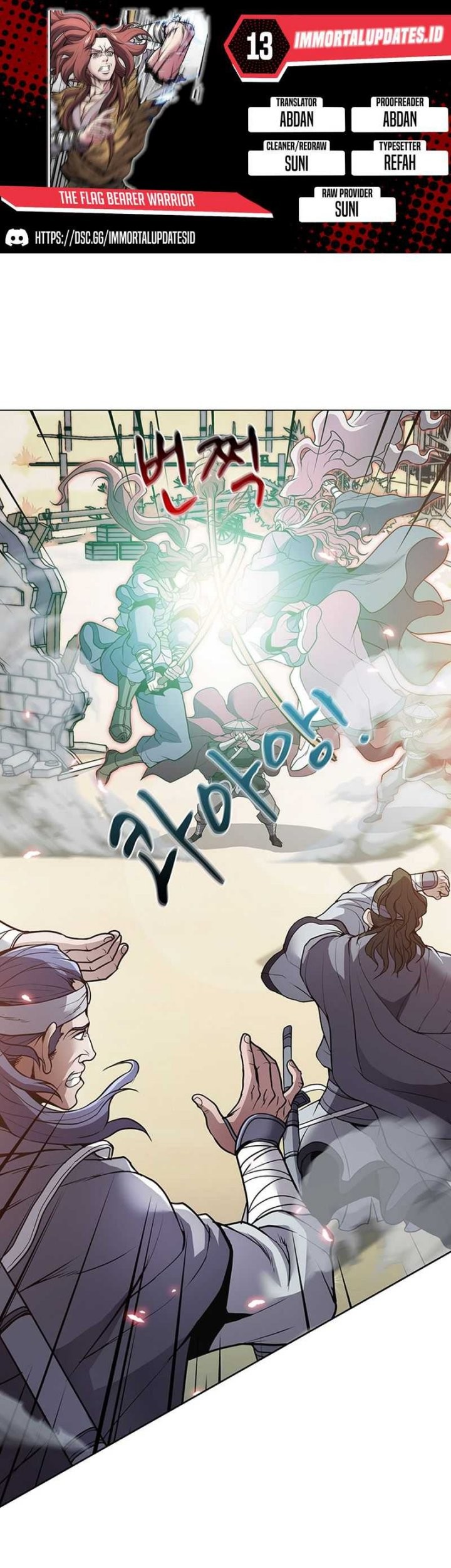 The Flag Bearer Warrior chapter 13 halaman 1