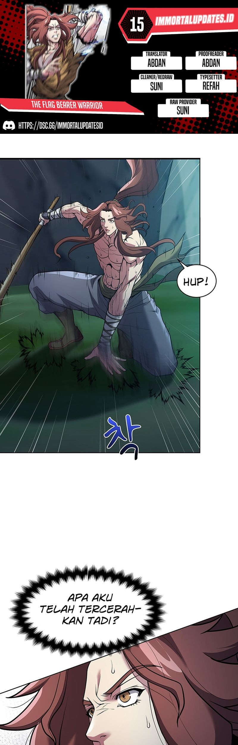 The Flag Bearer Warrior chapter 15 halaman 1