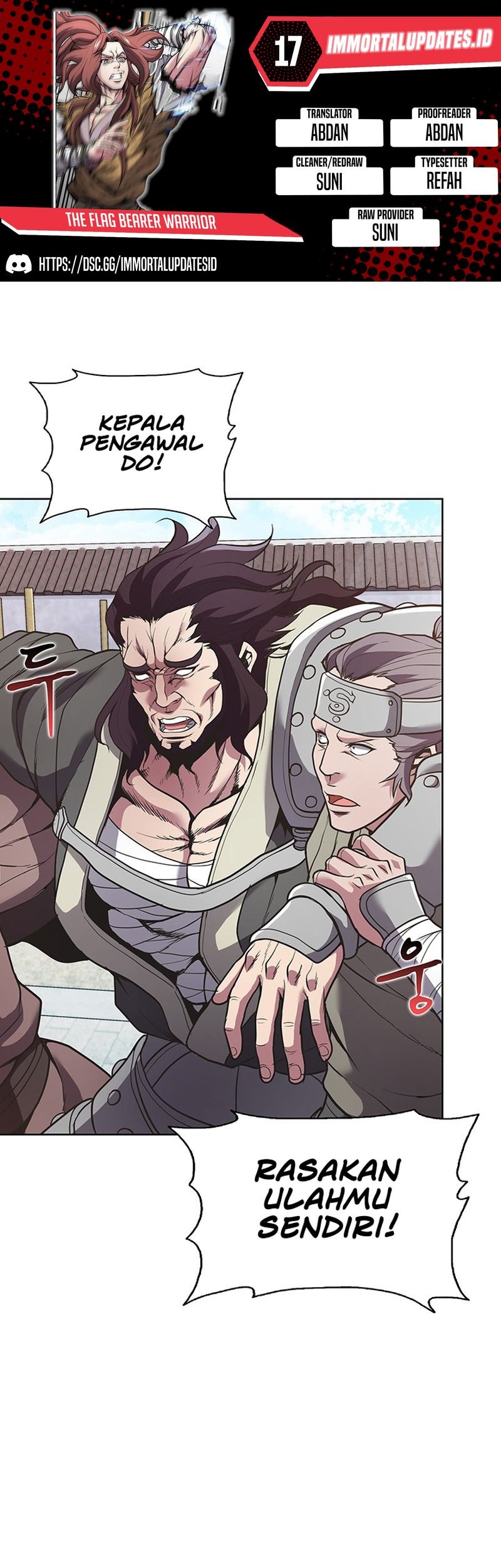 The Flag Bearer Warrior chapter 17 halaman 1