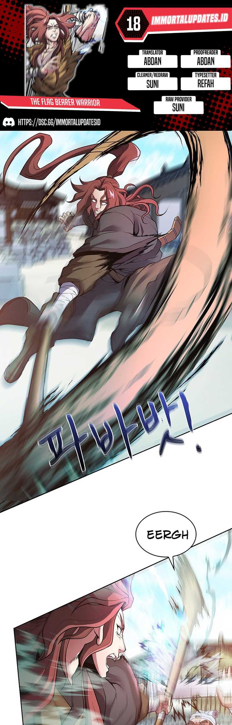 The Flag Bearer Warrior chapter 18 halaman 1