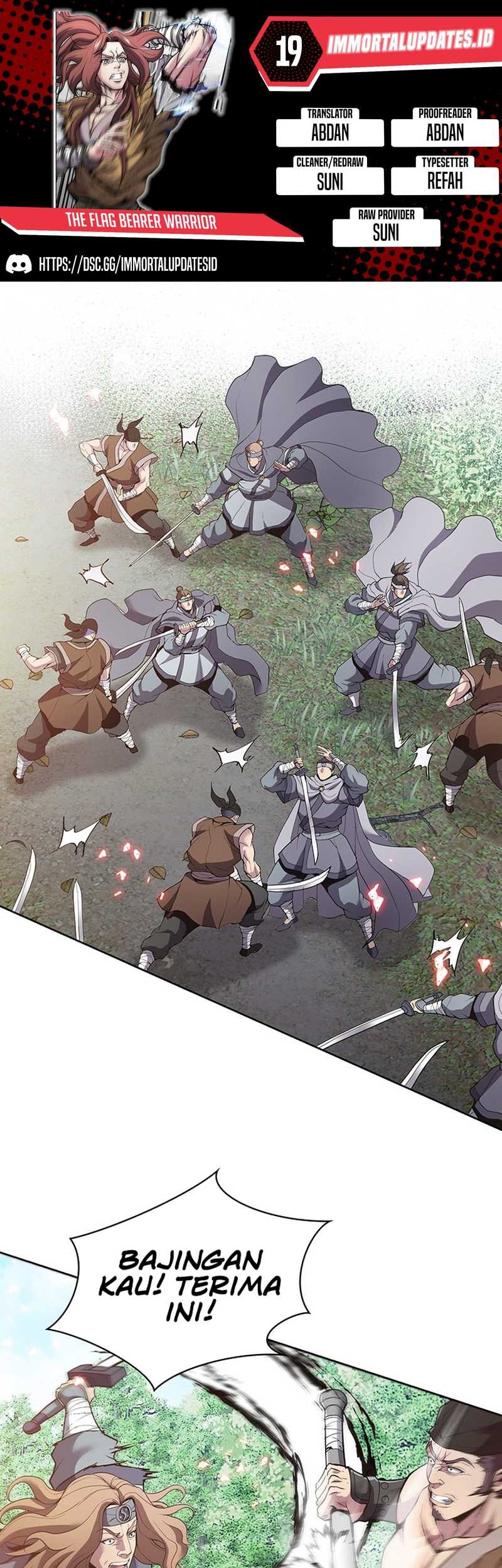 The Flag Bearer Warrior chapter 19 halaman 1