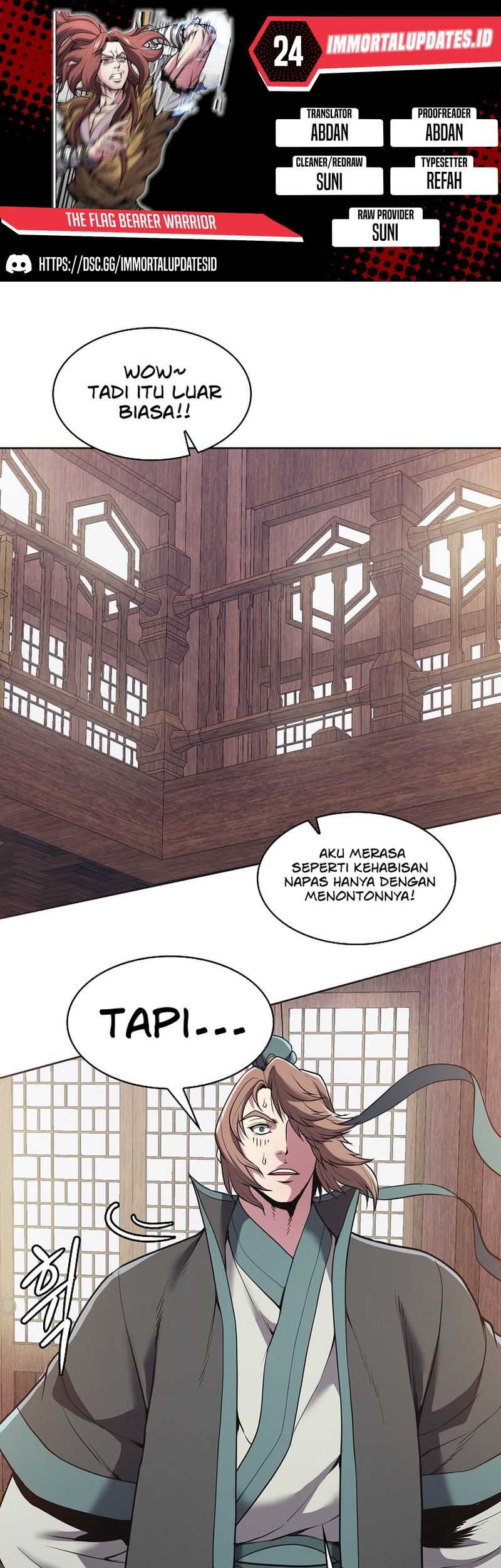 The Flag Bearer Warrior chapter 24 halaman 1