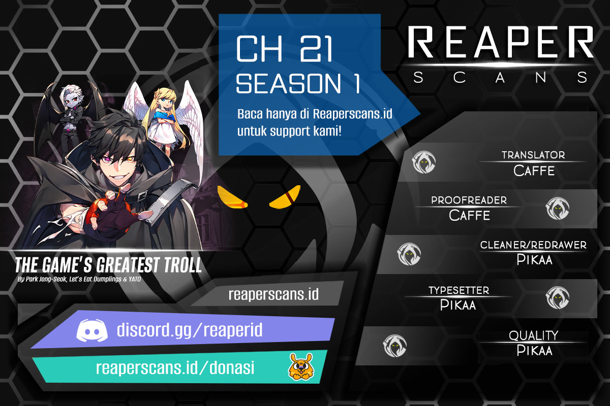 The Game’s Greatest Troll chapter 21 halaman 1