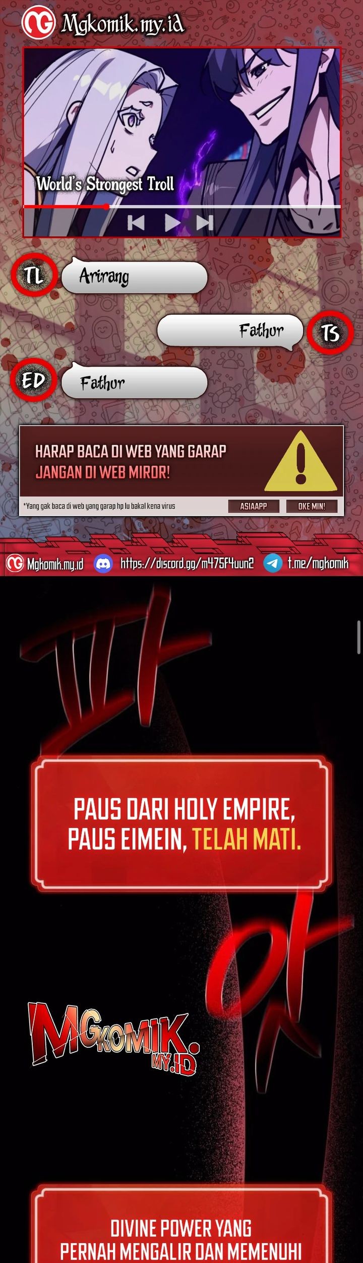 The Game’s Top Troll Bab 137 halaman 1