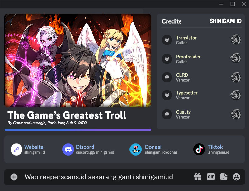 The Game’s Top Troll Bab 22 halaman 1