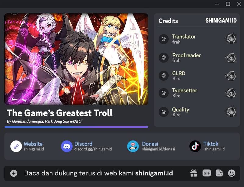 The Game’s Top Troll Bab 35 halaman 1