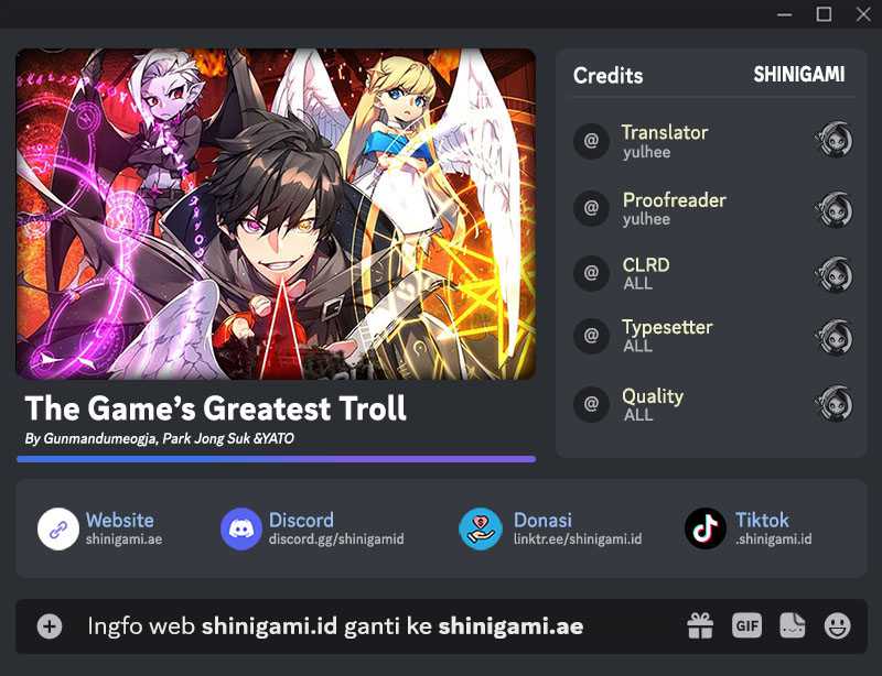 The Game’s Top Troll chapter 46 halaman 1
