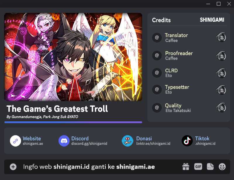 The Game’s Top Troll Bab 48 halaman 1