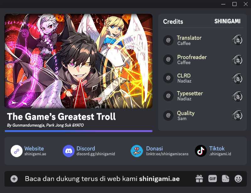 The Game’s Top Troll Bab 55 halaman 1