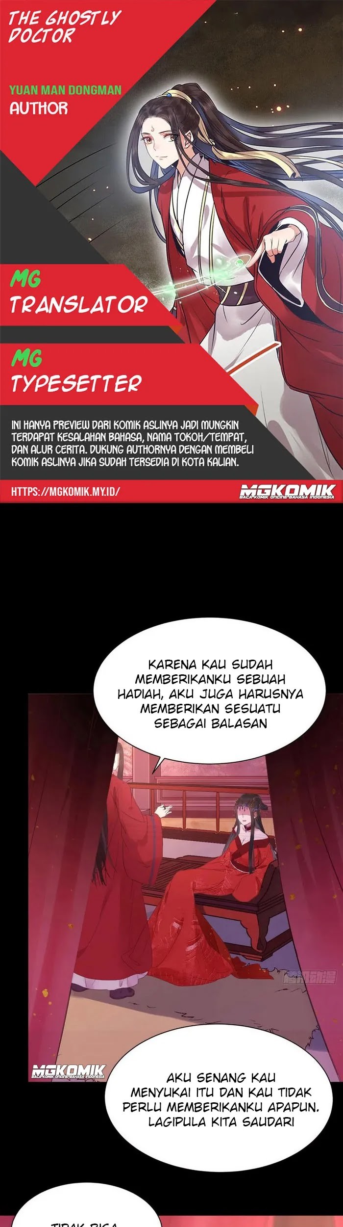 The Ghostly Doctor Bab 289 halaman 1