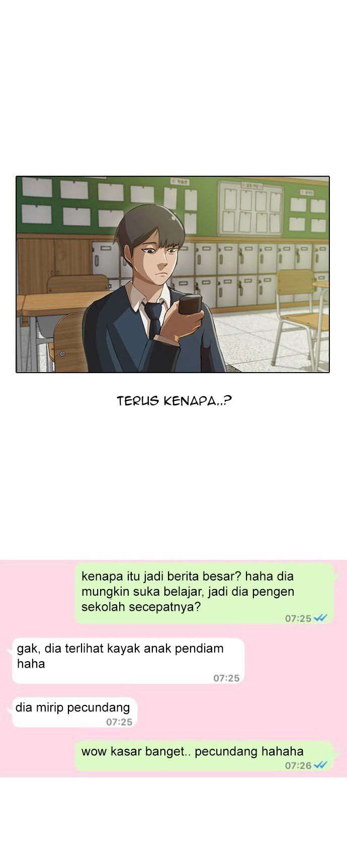 The Girl from Random Chatting! Bab 1 halaman 24