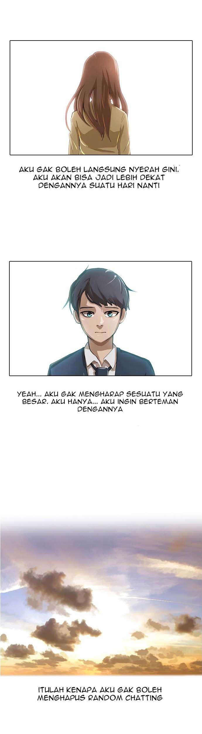 The Girl from Random Chatting! chapter 4 halaman 25
