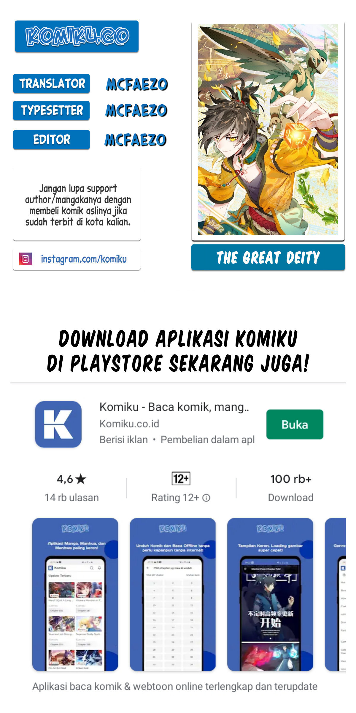 The Great Deity Bab 68 halaman 1