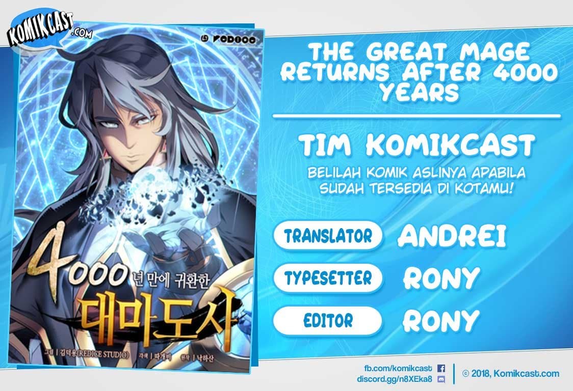 The Great Mage Returns After 4000 Years Bab 21 halaman 1