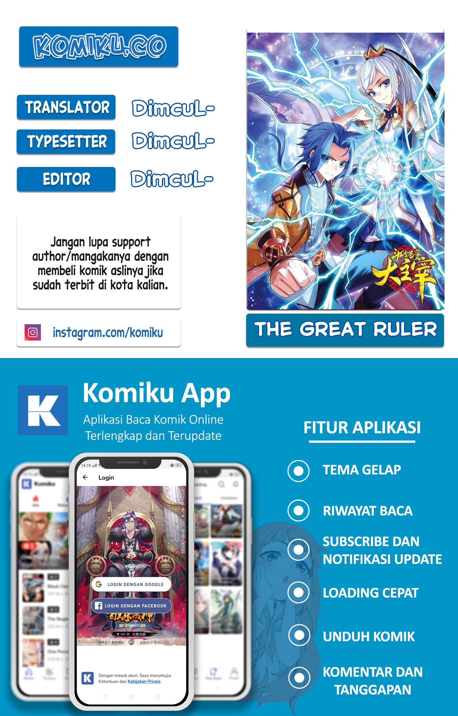 The Great Ruler chapter 136 halaman 1