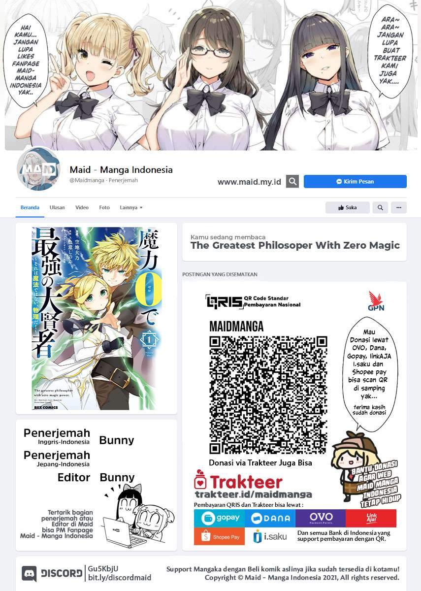 The Greatest Philosoper With Zero Magic chapter 1 halaman 2