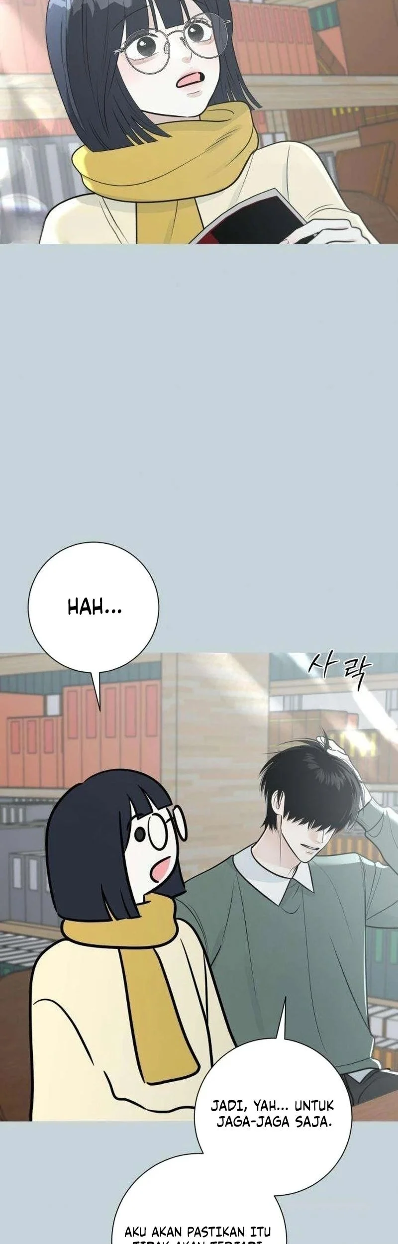 The Hashtag Is First Love Bab 3 halaman 21