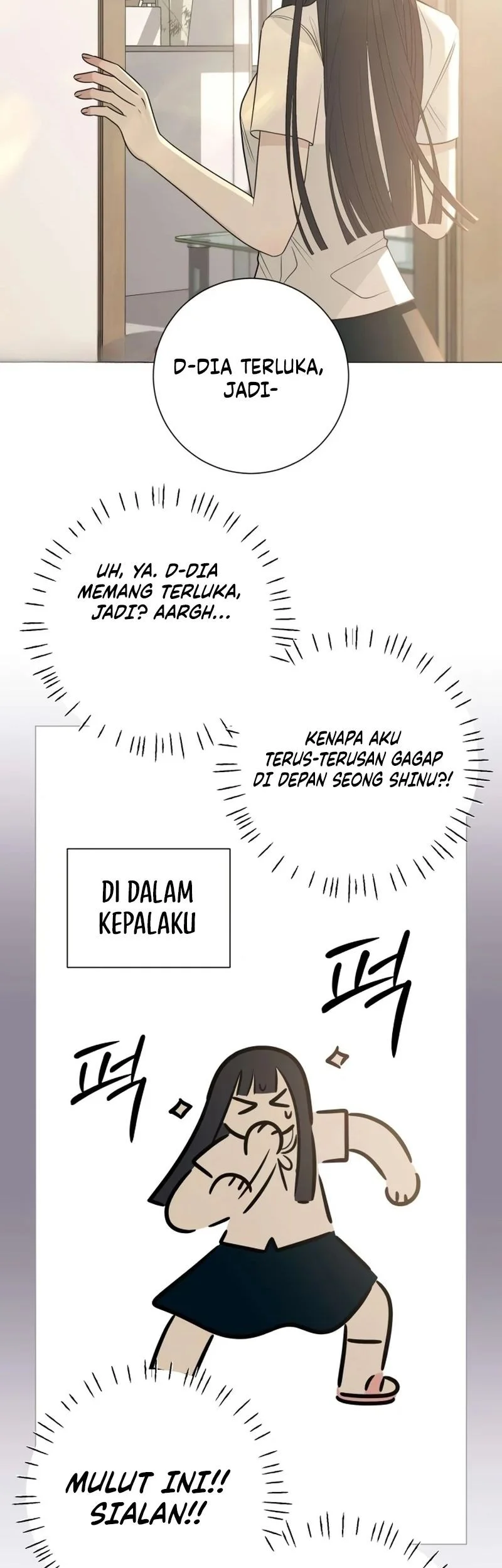 The Hashtag Is First Love Bab 5 halaman 21