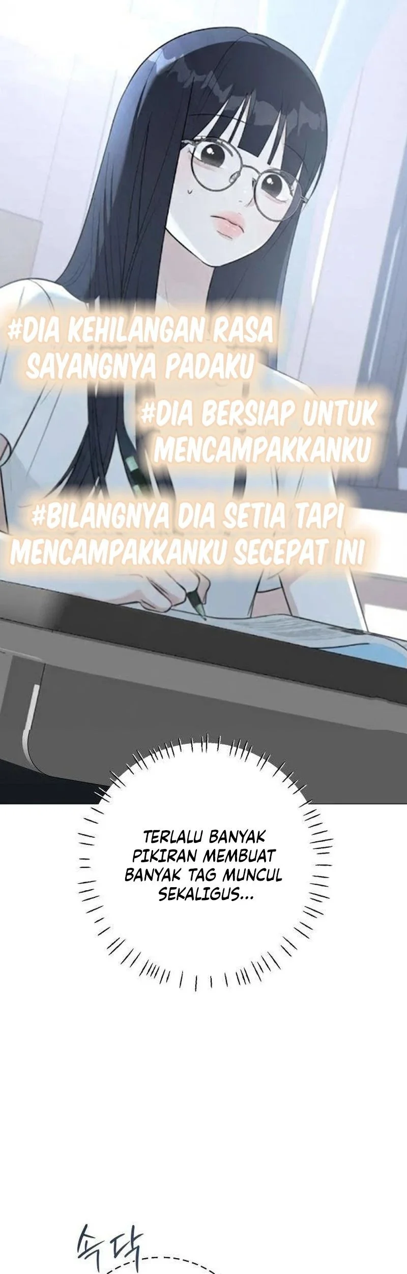 The Hashtag Is First Love Bab 8 halaman 57