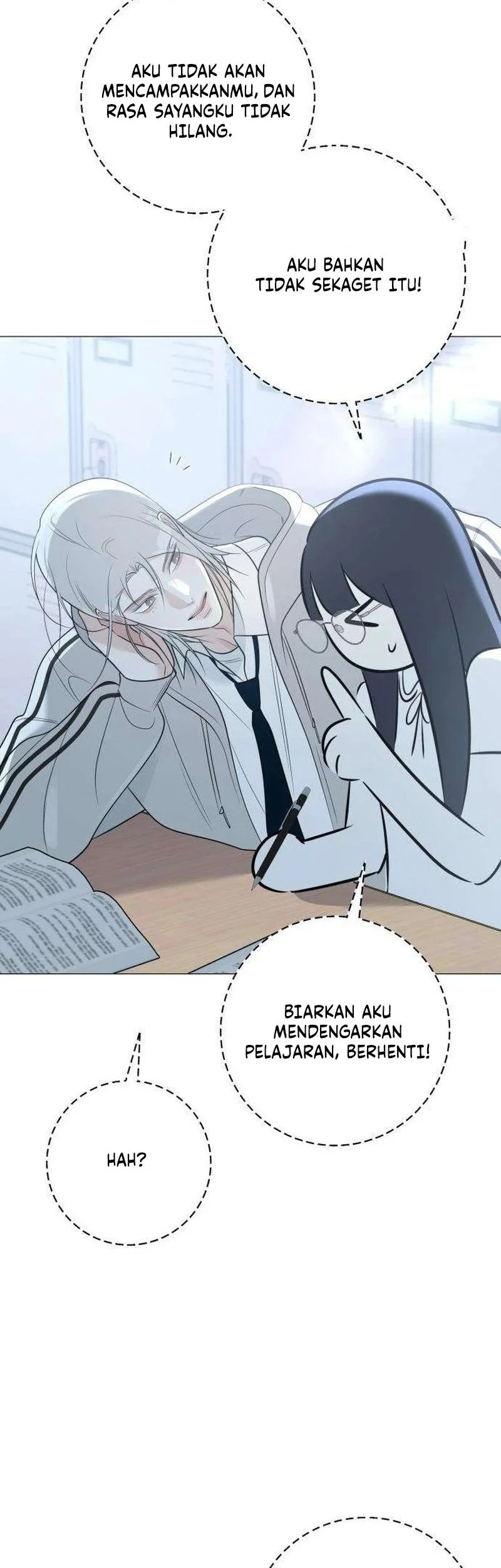 The Hashtag Is First Love Bab 8 halaman 58
