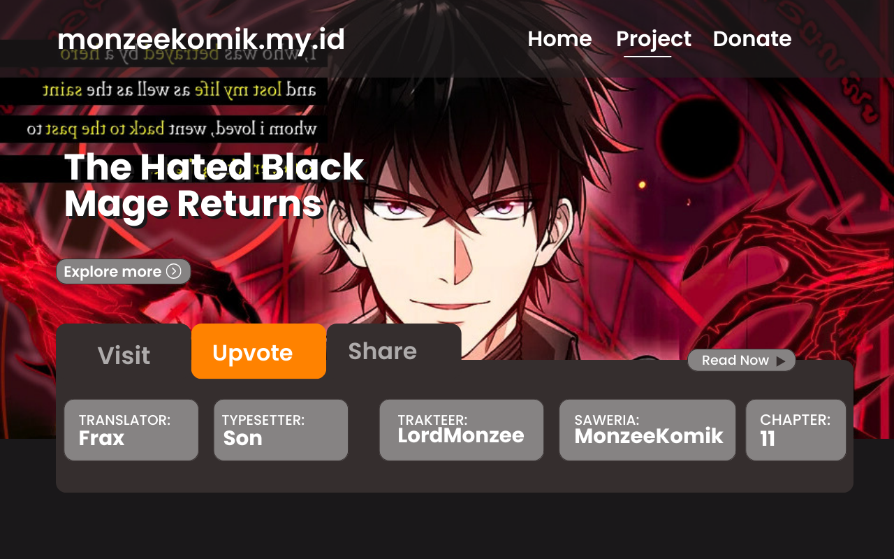 The Hated Black Mage Returns chapter 11 halaman 1