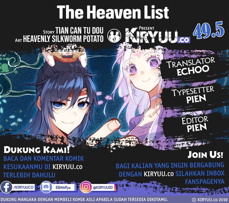 The Heaven’s List chapter 49.5 halaman 1