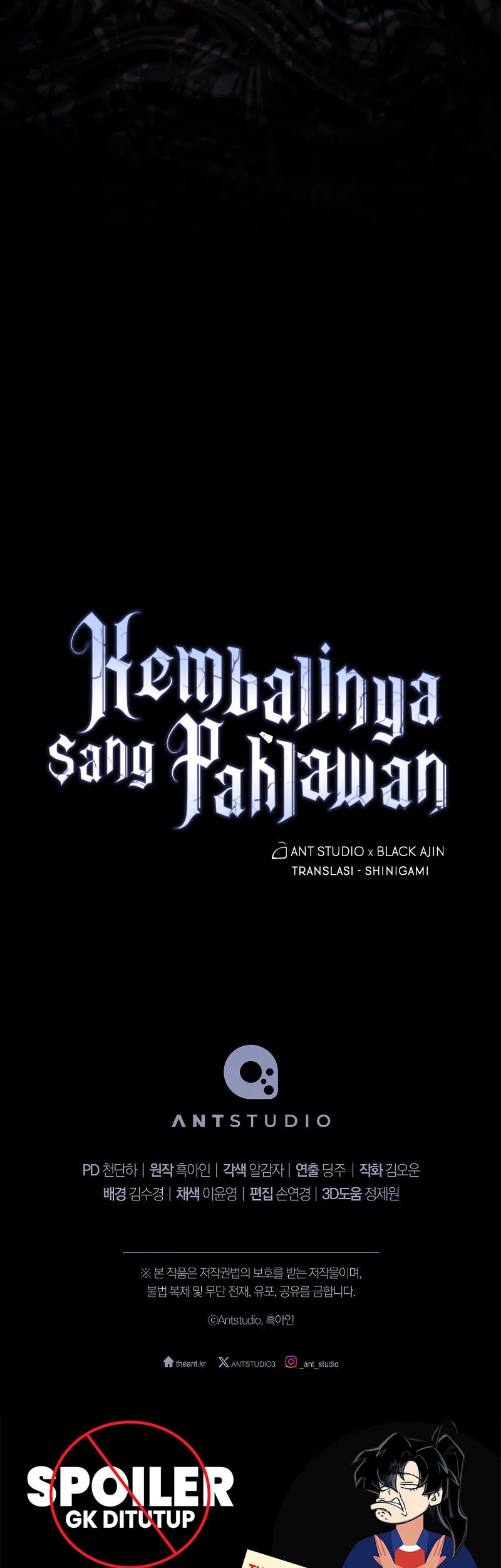 The Hero Returns Bab 101 halaman 77