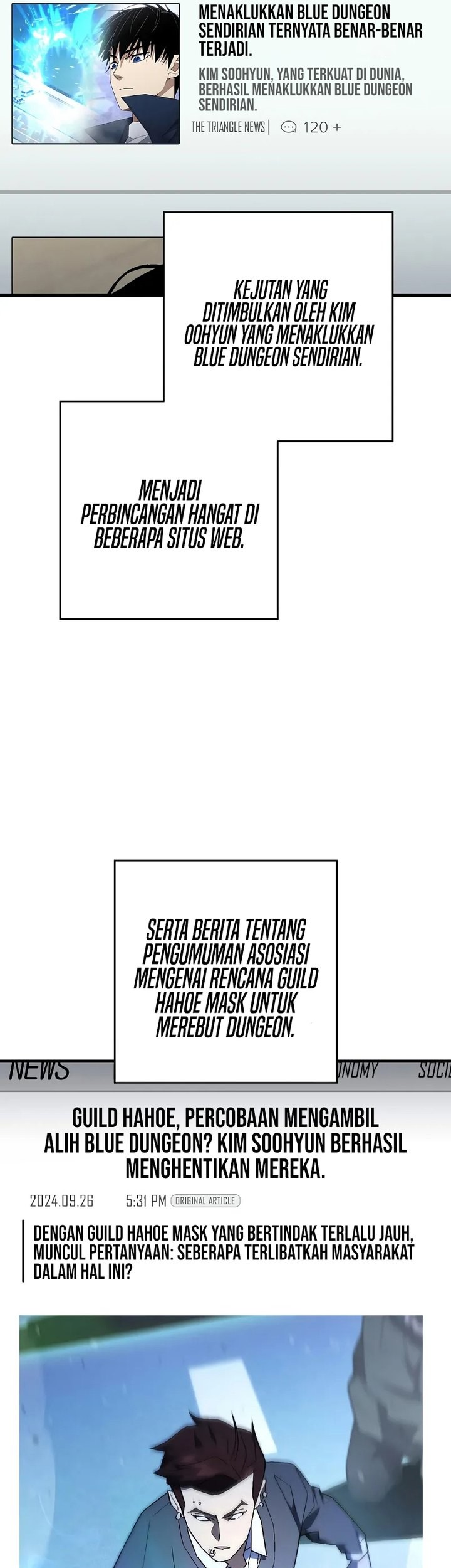 The Hero Returns Bab 112 halaman 54