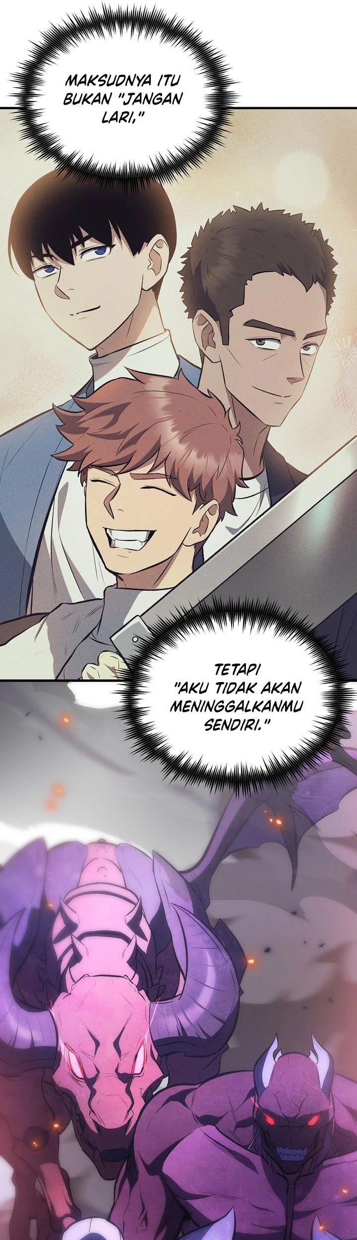 The Hero Returns Bab 134 halaman 57