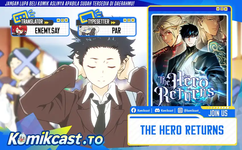 The Hero Returns Bab 141 halaman 1