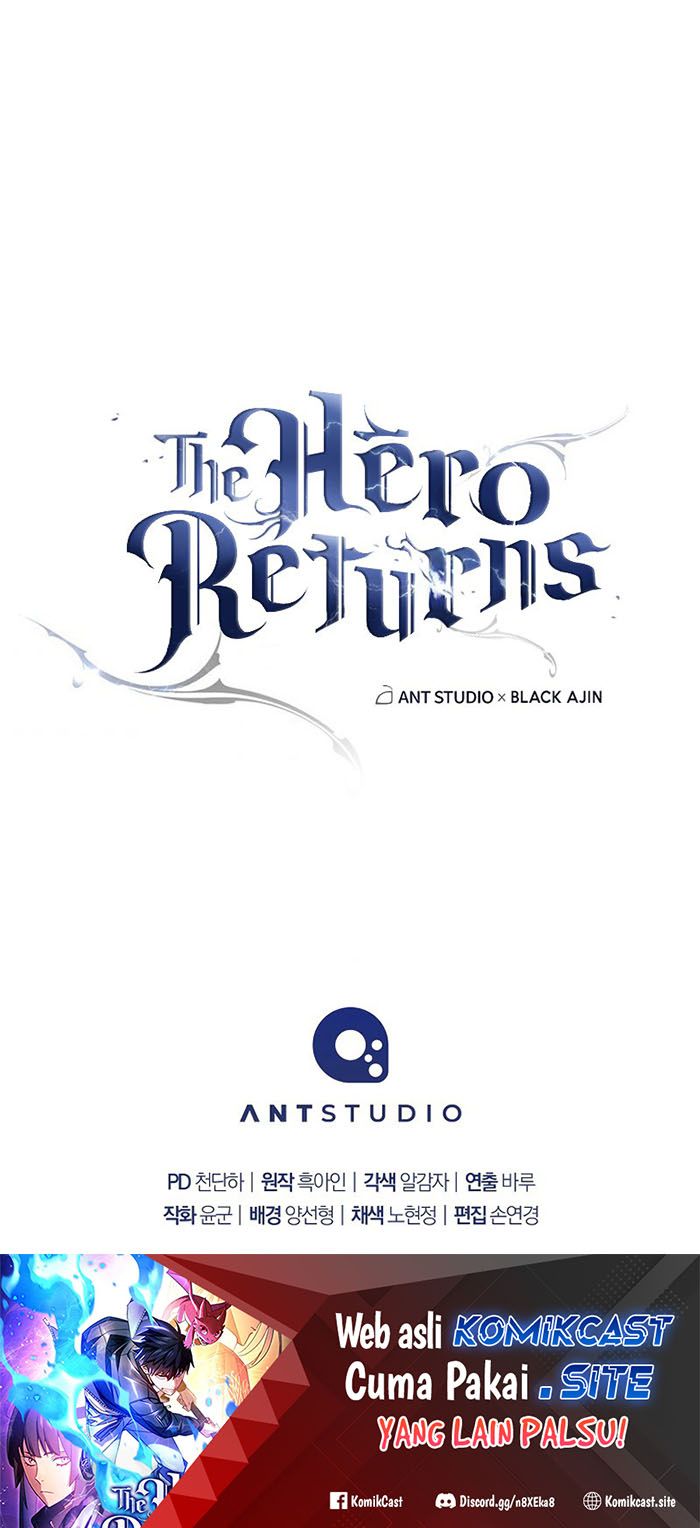 The Hero Returns Bab 61 halaman 85
