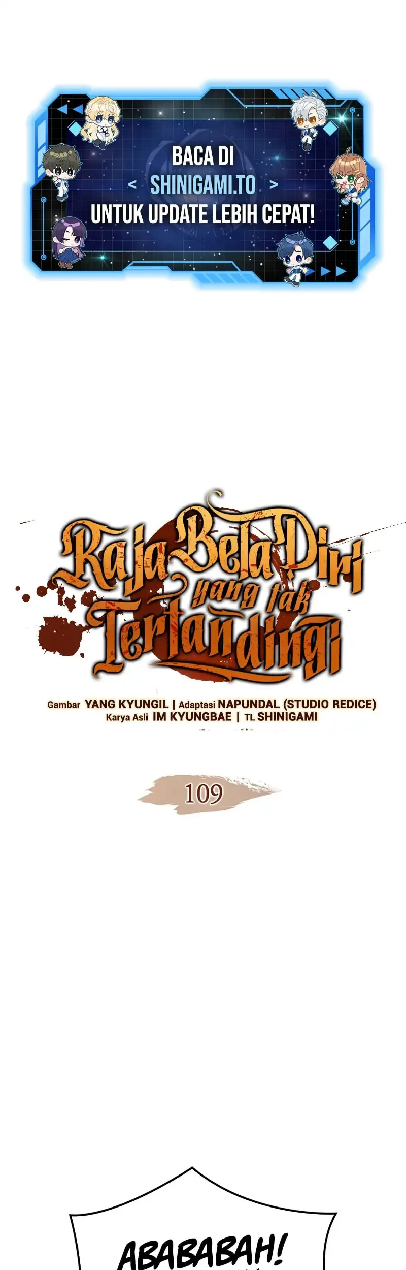 The Indomitable Martial King Bab 109 halaman 1