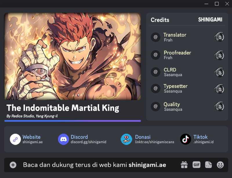 The Indomitable Martial King Bab 11 halaman 1