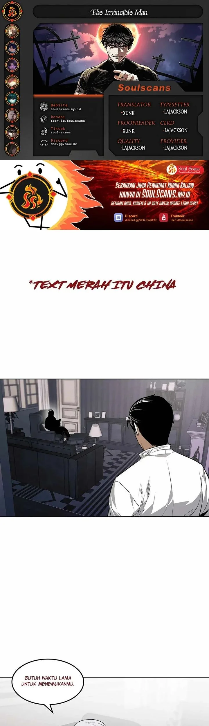 The Invincible Man Bab 100 halaman 1